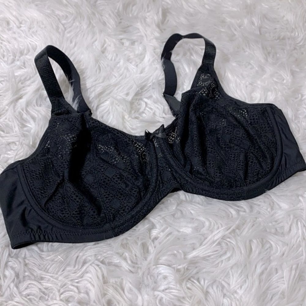 GLAMORISE bra Under Wire Lace detail adjustable straps women NWOT women sz 44D